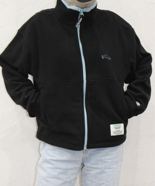 DISCUS ATHLETIC（ディスカス　アスレチック）の「【DISCUS ATHLETIC/ディスカス アスレチック】フリースフルZIPハイＪＫ（その他アウター・レディース・ブラック/マルチ/その他/クリーム・MEDIUM/LARGE）」の9枚目の写真