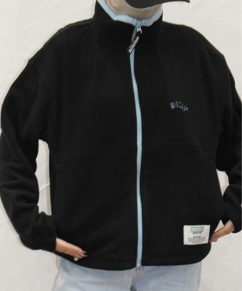 DISCUS ATHLETIC（ディスカス　アスレチック）の「【DISCUS ATHLETIC/ディスカス アスレチック】フリースフルZIPハイＪＫ（その他アウター・レディース・ブラック/マルチ/その他/クリーム・MEDIUM/LARGE）」の5枚目の写真