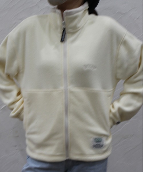 DISCUS ATHLETIC（ディスカス　アスレチック）の「【DISCUS ATHLETIC/ディスカス アスレチック】フリースフルZIPハイＪＫ（その他アウター・レディース・ブラック/マルチ/その他/クリーム・MEDIUM/LARGE）」の13枚目の写真