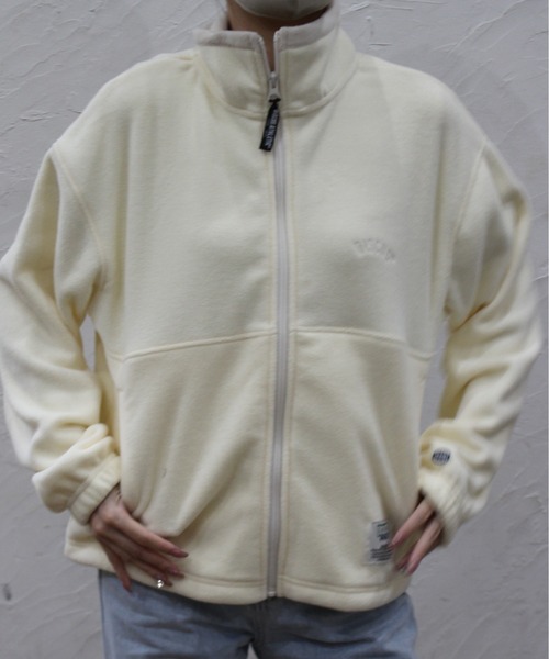 DISCUS ATHLETIC（ディスカス　アスレチック）の「【DISCUS ATHLETIC/ディスカス アスレチック】フリースフルZIPハイＪＫ（その他アウター・レディース・ブラック/マルチ/その他/クリーム・MEDIUM/LARGE）」の15枚目の写真