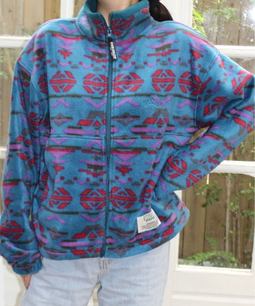 DISCUS ATHLETIC（ディスカス　アスレチック）の「【DISCUS ATHLETIC/ディスカス アスレチック】フリースフルZIPハイＪＫ（その他アウター・レディース・ブラック/マルチ/その他/クリーム・MEDIUM/LARGE）」の17枚目の写真