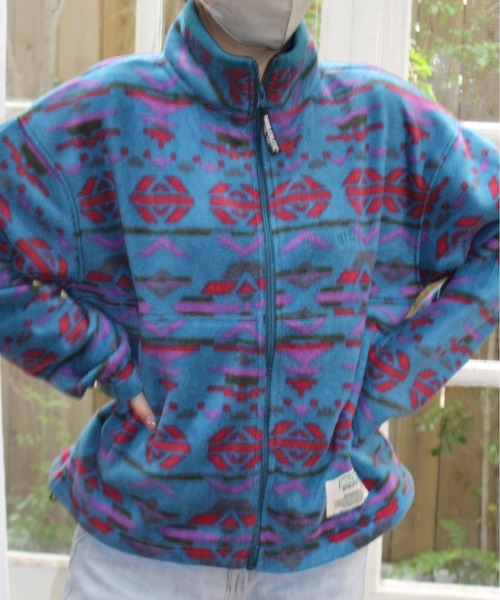 DISCUS ATHLETIC（ディスカス　アスレチック）の「【DISCUS ATHLETIC/ディスカス アスレチック】フリースフルZIPハイＪＫ（その他アウター・レディース・ブラック/マルチ/その他/クリーム・MEDIUM/LARGE）」の19枚目の写真