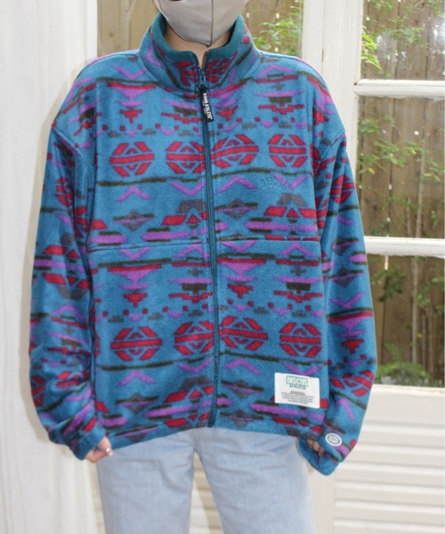 DISCUS ATHLETIC（ディスカス　アスレチック）の「【DISCUS ATHLETIC/ディスカス アスレチック】フリースフルZIPハイＪＫ（その他アウター・レディース・ブラック/マルチ/その他/クリーム・MEDIUM/LARGE）」の20枚目の写真