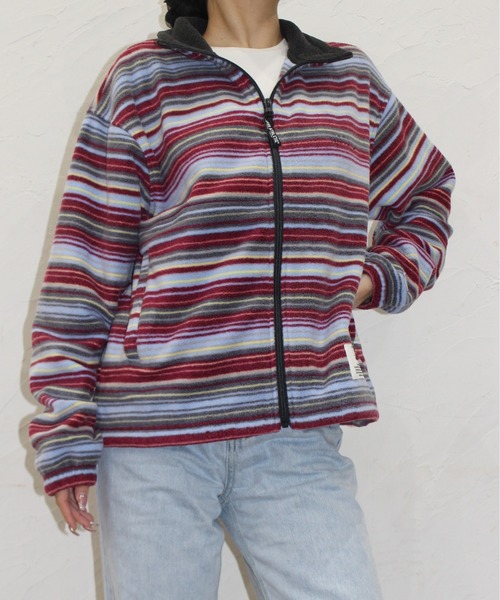 DISCUS ATHLETIC（ディスカス　アスレチック）の「【DISCUS ATHLETIC/ディスカス アスレチック】フリースフルZIPハイＪＫ（その他アウター・レディース・ブラック/マルチ/その他/クリーム・MEDIUM/LARGE）」の21枚目の写真