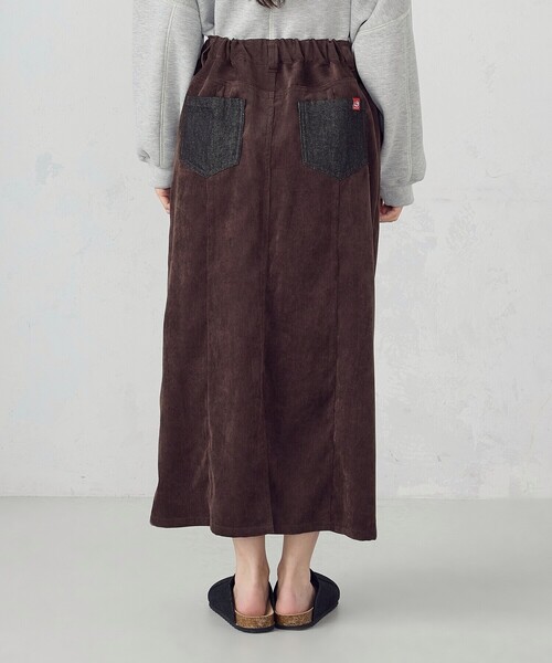 ONIGIRI（オニギリ）の「コーデュロイ Ａラインスカート / セットアップ対応（スカート・レディース・ベージュ/ブラウン・FREE）」の7枚目の写真