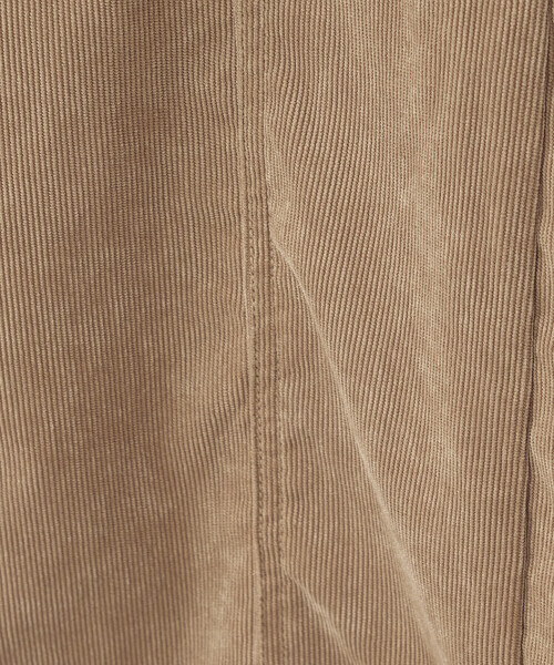 ONIGIRI（オニギリ）の「コーデュロイ Ａラインスカート / セットアップ対応（スカート・レディース・ベージュ/ブラウン・FREE）」の5枚目の写真