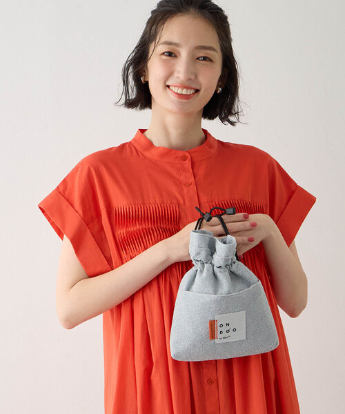 セール】【ONDOO】ラメ2way巾着バック（トートバッグ）｜CROSSPLUS