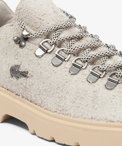 LACOSTE(ラコステ)の「レディース BASESHOT WNT 225 4 SFA(スニーカー・レディース・オフホワイト・23.0cm/22.5cm/24.0cm/23.5cm/24.5cm)」の3枚目の写真