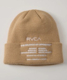 RVCA（ルーカ）の「RVCA メンズ SIGNAL BEANIE ビーニー 【2025年秋冬モデル】 @autumn/ルーカニットキャップ・ビーニー（ニットキャップ/ビーニー）」
