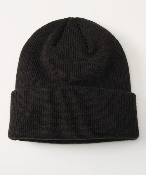 RVCA（ルーカ）の「RVCA メンズ SIGNAL BEANIE ビーニー 【2025年秋冬モデル】 @autumn/ルーカニットキャップ・ビーニー（ニットキャップ/ビーニー・メンズ・ブラウン系その他/ブラック/サンドベージュ・FREE）」の6枚目の写真