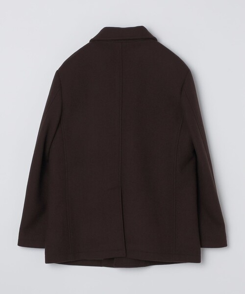 SHIPS(シップス)の「SHIPS: S140 ウールシルク シングル ピーコート(ピーコート・メンズ・スカイブルー/ダークグレー/ネイビー/ブラウン・SMALL/MEDIUM/LARGE/X-LARGE)」の22枚目の写真
