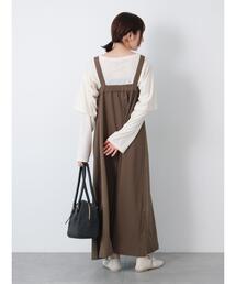 Te chichi TERRASSE | フレアジャンパースカート(ワンピース)