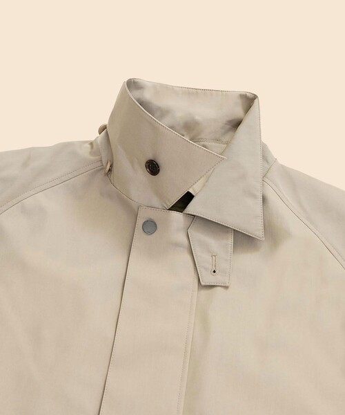 BROOKS BROTHERS（ブルックスブラザーズ）の「コットン／ナイロン　キルティングライナー　３Wayロングフーデッドコート（その他アウター・メンズ・ベージュ・LARGE/MEDIUM/SMALL/X-LARGE）」の5枚目の写真