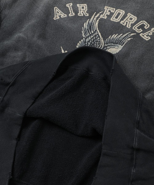 BOW WOW(バウワウ)の「US AIR FORCE EAGLE SWEATSHIRT AGED(スウェット・メンズ・ブラック・L/XL)」の7枚目の写真