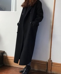 emi+ | ニットメルトンロングチェスターコート(チェスターコート)