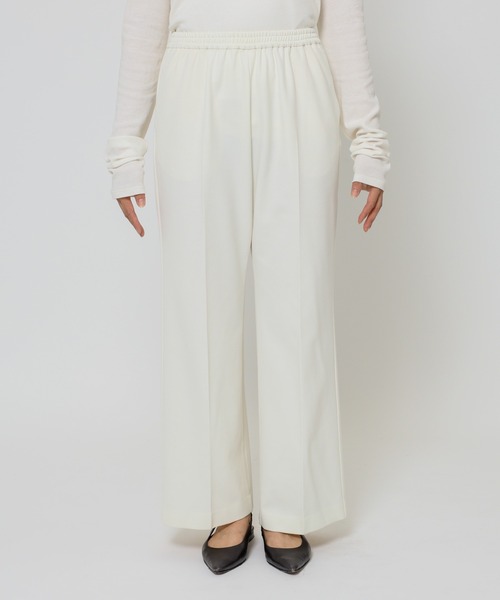BABYLONE(バビロン)の「裏起毛イージーストレッチパンツ(その他パンツ・レディース・ブラック/オフホワイト/ベージュ・36inch/38inch)」の19枚目の写真