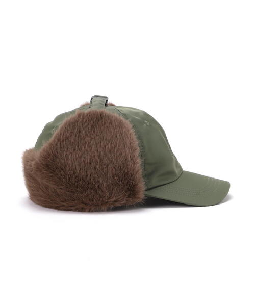 直営店限定》NYLON×FUR FLIGHT CAP/ナイロン×ファー フライトキャップ