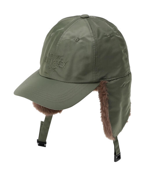直営店限定》NYLON×FUR FLIGHT CAP/ナイロン×ファー フライトキャップ