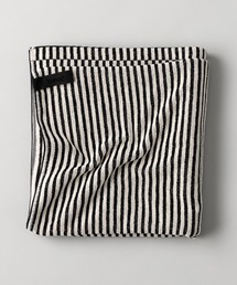 kuros'（クロス）の「みっちりやわらか 黒×グレー ストライプ 超長綿使用 バスタオル（タオル）」