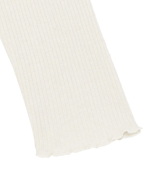 Pitta Re:)（ピッタリ）の「【Pitta Re:)】 ニット ラメテレコ ハイネック プルオーバー（ニット/セーター・レディース・グレー/オフホワイト/ブルー/ブラウン・M/LL/L）」の8枚目の写真