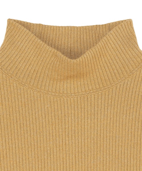 Pitta Re:)（ピッタリ）の「【Pitta Re:)】 ニット ラメテレコ ハイネック プルオーバー（ニット/セーター・レディース・グレー/オフホワイト/ブルー/ブラウン・M/LL/L）」の17枚目の写真