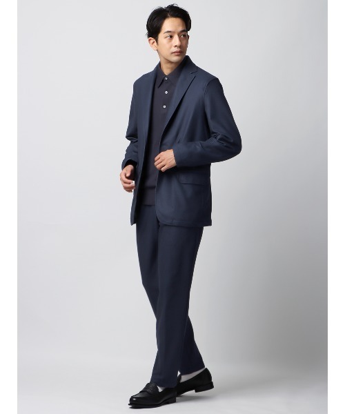 SUIT SQUARE（スーツスクエア）の「PERFORMANCE SUIT【2点セット】ジャケット＆パンツセットアップ ウォッシャブル 裾上げ済み（セットアップ・メンズ・ネイビー/ブラック・LL/L/M/S）」の3枚目の写真