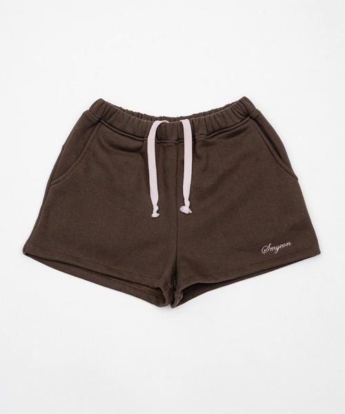 Embroidery sweat short pants/刺繍スウェットショートパンツ