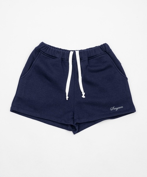 Embroidery sweat short pants/刺繍スウェットショートパンツ