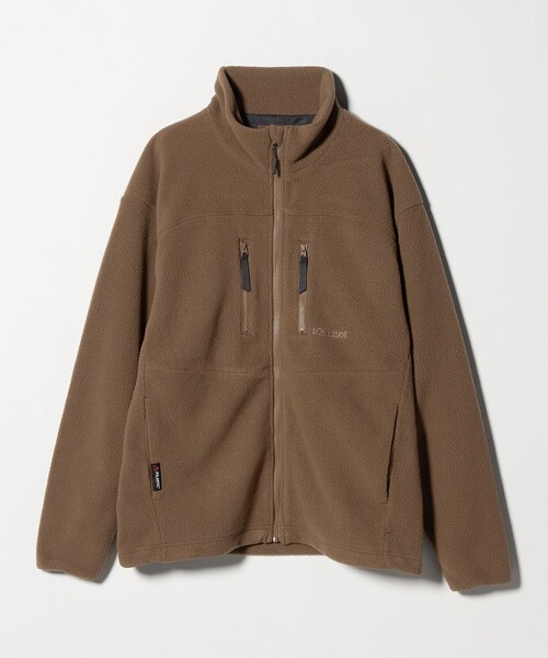green label relaxing（グリーンレーベルリラクシング）の「＜Marmot＞POLARTEC フリース ジャケット（ブルゾン・メンズ・ブラック/ダークブラウン・M/XL/L）」の10枚目の写真