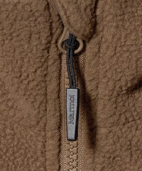 green label relaxing（グリーンレーベルリラクシング）の「＜Marmot＞POLARTEC フリース ジャケット（ブルゾン・メンズ・ブラック/ダークブラウン・M/XL/L）」の18枚目の写真