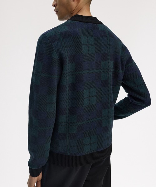 FRED PERRY（フレッドペリー）の「Black Watch Tartan Jumper