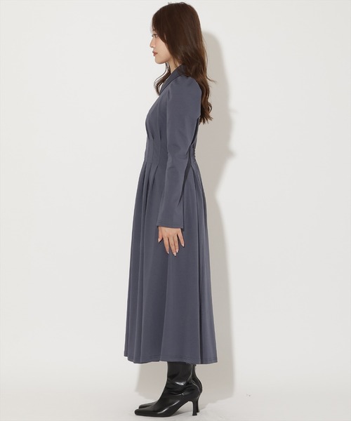 AND COUTURE(アンドクチュール)の「センターZIPワンピース(ワンピース・レディース・ダークブラウン/ブルー/レッド・FREE)」の16枚目の写真