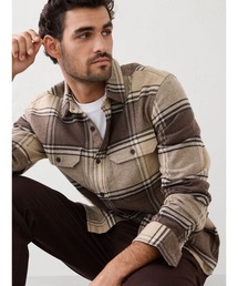 BANANA REPUBLIC FACTORY STORE（バナナリパブリック ファクトリーストア）の「BANANA REPUBLIC FACTORY STORE　　スタンダードフィット ヘビーウェイト フランネルシャツ（シャツ/ブラウス・メンズ）」