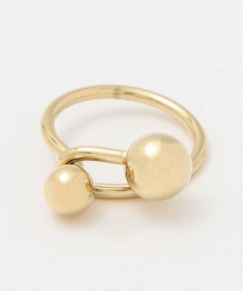 green label relaxing（グリーンレーベルリラクシング）の「【WEB限定】ボール モチーフ リング（リング・レディース・シルバー/ゴールド・FREE）」の15枚目の写真