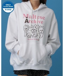 【UNISEX】Wai Kei×ALAND／Amaltese フーディ―(ウラケ)