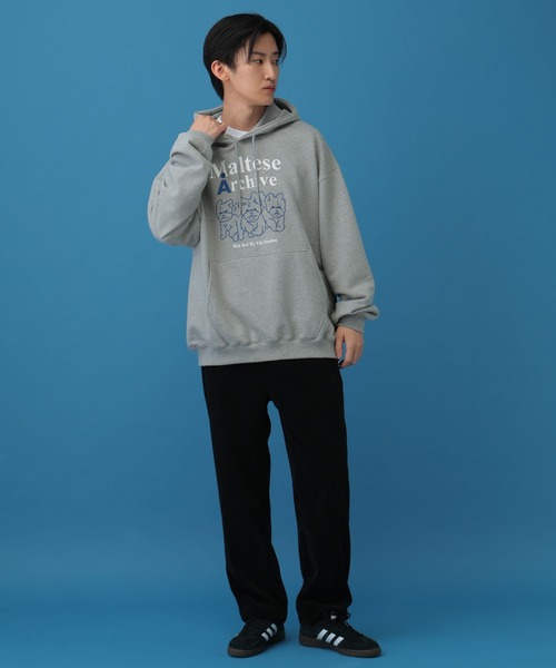 WaiKei（ワイケイ）の「【UNISEX】Wai Kei×ALAND／Amaltese フーディ―(ウラケ)（パーカー・レディース・アイボリー/ボルドー/グレー・MEDIUM/LARGE）」の15枚目の写真