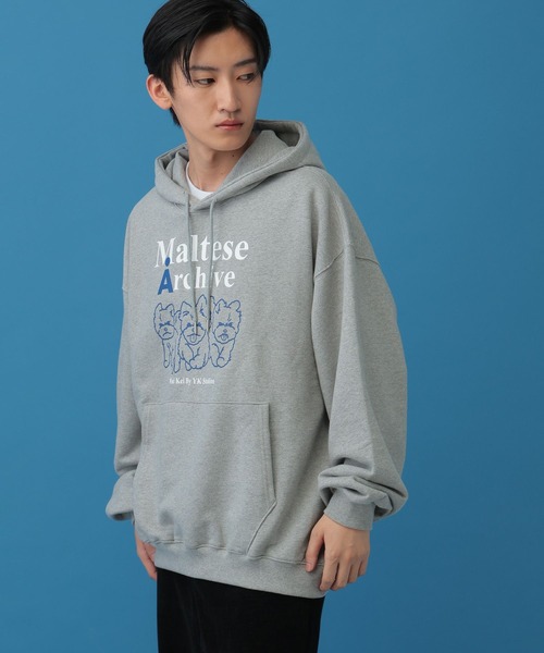 WaiKei（ワイケイ）の「【UNISEX】Wai Kei×ALAND／Amaltese フーディ―(ウラケ)（パーカー・レディース・アイボリー/ボルドー/グレー・MEDIUM/LARGE）」の19枚目の写真