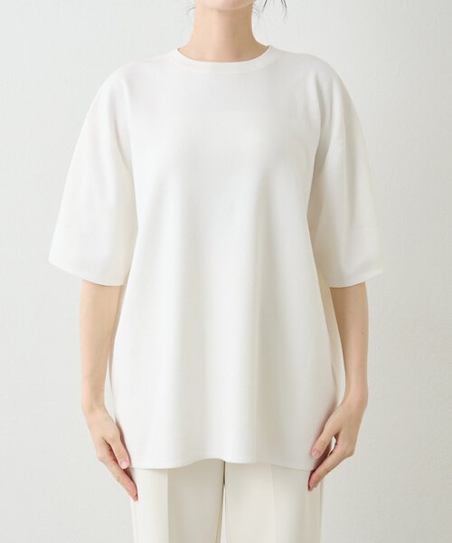 Drawing Numbers（ドローイング ナンバーズ）の「【Drawing Numbers】ユニセックスニットTee（ニット/セーター・レディース・レッド/ホワイト/ブラック・38）」の18枚目の写真