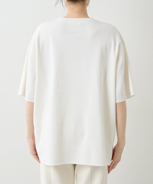 Drawing Numbers（ドローイング ナンバーズ）の「【Drawing Numbers】ユニセックスニットTee（ニット/セーター・レディース・レッド/ホワイト/ブラック・38）」の20枚目の写真