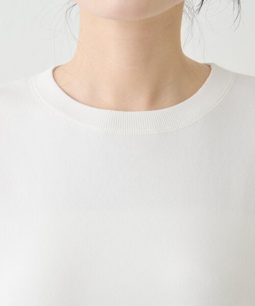 Drawing Numbers（ドローイング ナンバーズ）の「【Drawing Numbers】ユニセックスニットTee（ニット/セーター・レディース・レッド/ホワイト/ブラック・38）」の21枚目の写真