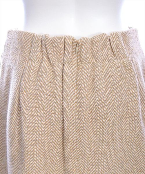 CLEAR BASIC（クリアベーシック）の「ヘリンボーンポケットデザインミニスカート[大人 フェミニン 上品]≪AW新作≫（スカート・レディース・ブラック/ベージュ・M/S）」の11枚目の写真