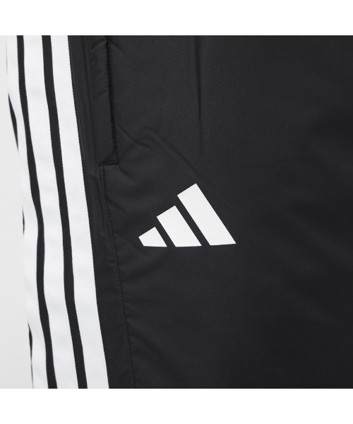adidas(アディダス)の「アディダス adidas スリーストライプスルーズフィット中わた入りウィンド フルレングス パンツ(その他パンツ・メンズ・ブラック/ネイビー・S/M/L/LL/3L)」の5枚目の写真