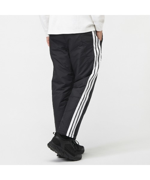 adidas(アディダス)の「アディダス adidas スリーストライプスルーズフィット中わた入りウィンド フルレングス パンツ(その他パンツ・メンズ・ブラック/ネイビー・S/M/L/LL/3L)」の9枚目の写真
