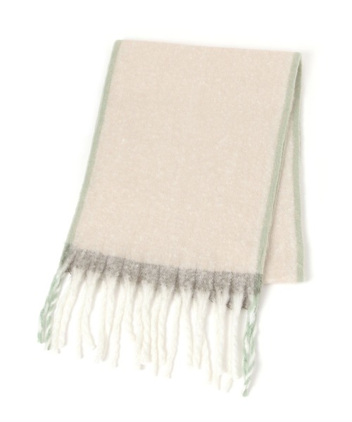 LEPSIM（レプシィム）の「配色無地ストール　587985（ストール/ショール・レディース・チャコールグレー/レッド/アイボリー・ONE SIZE）」の12枚目の写真