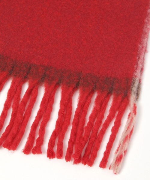 LEPSIM（レプシィム）の「配色無地ストール　587985（ストール/ショール・レディース・チャコールグレー/レッド/アイボリー・ONE SIZE）」の19枚目の写真