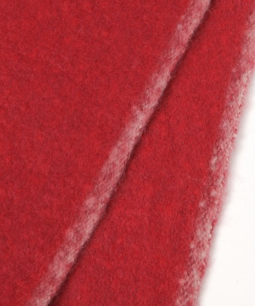 LEPSIM（レプシィム）の「配色無地ストール　587985（ストール/ショール・レディース・チャコールグレー/レッド/アイボリー・ONE SIZE）」の20枚目の写真