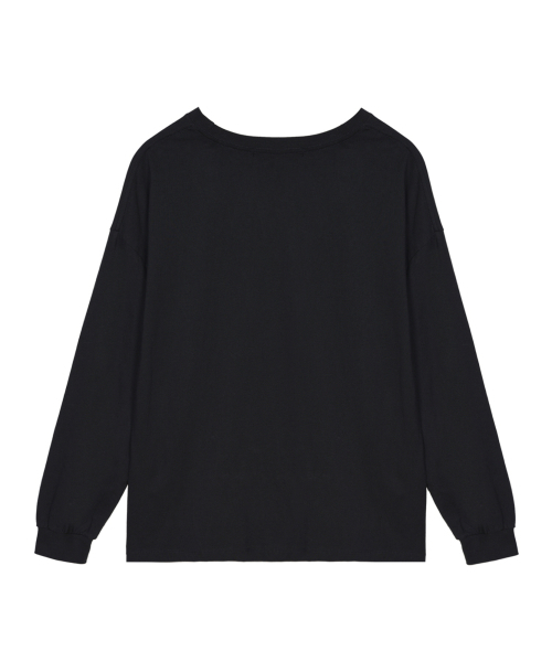 NICK&NICOLE(ニックアンドニコール)の「BUTTERFLY SIGNATURE LS TOP_BLACK PINK(Tシャツ/カットソー・レディース・その他・FREE)」の8枚目の写真