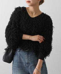 COLONY 2139 | 2WAYループフリンジニット(Tシャツ/カットソー)