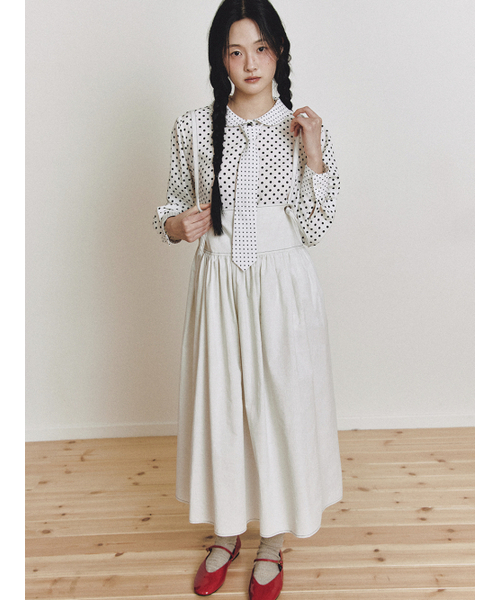 THE ROW（ザロウ）の「The Row - Sora Bell Sleeve Cotton Blend Maxi