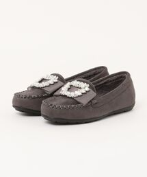 【Bridget Birkin】スクエアビジューモカシンシューズ(51608B)